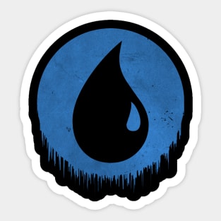 One Blue Mana Sticker